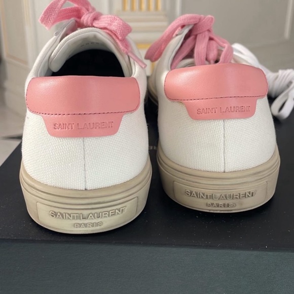 YSL ANDY SNEAKER SIZE 41 NWB PINK - Picture 2 of 5